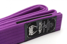 Пояс для кимоно Venum BJJ Belt - Purple, Фото № 3